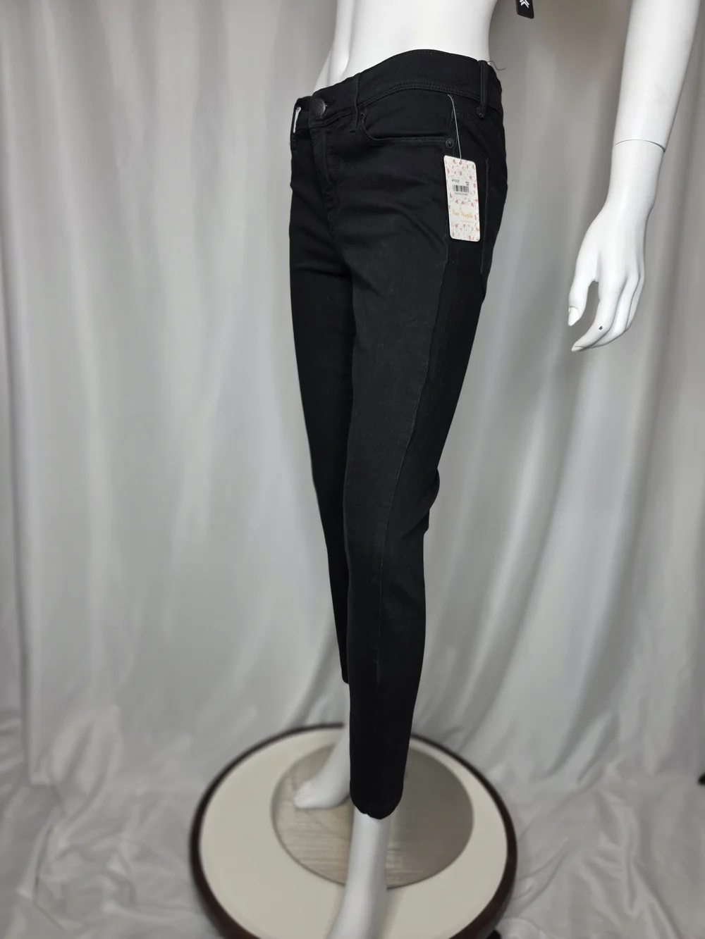 Free People Black High-Rise Skinny Jeans